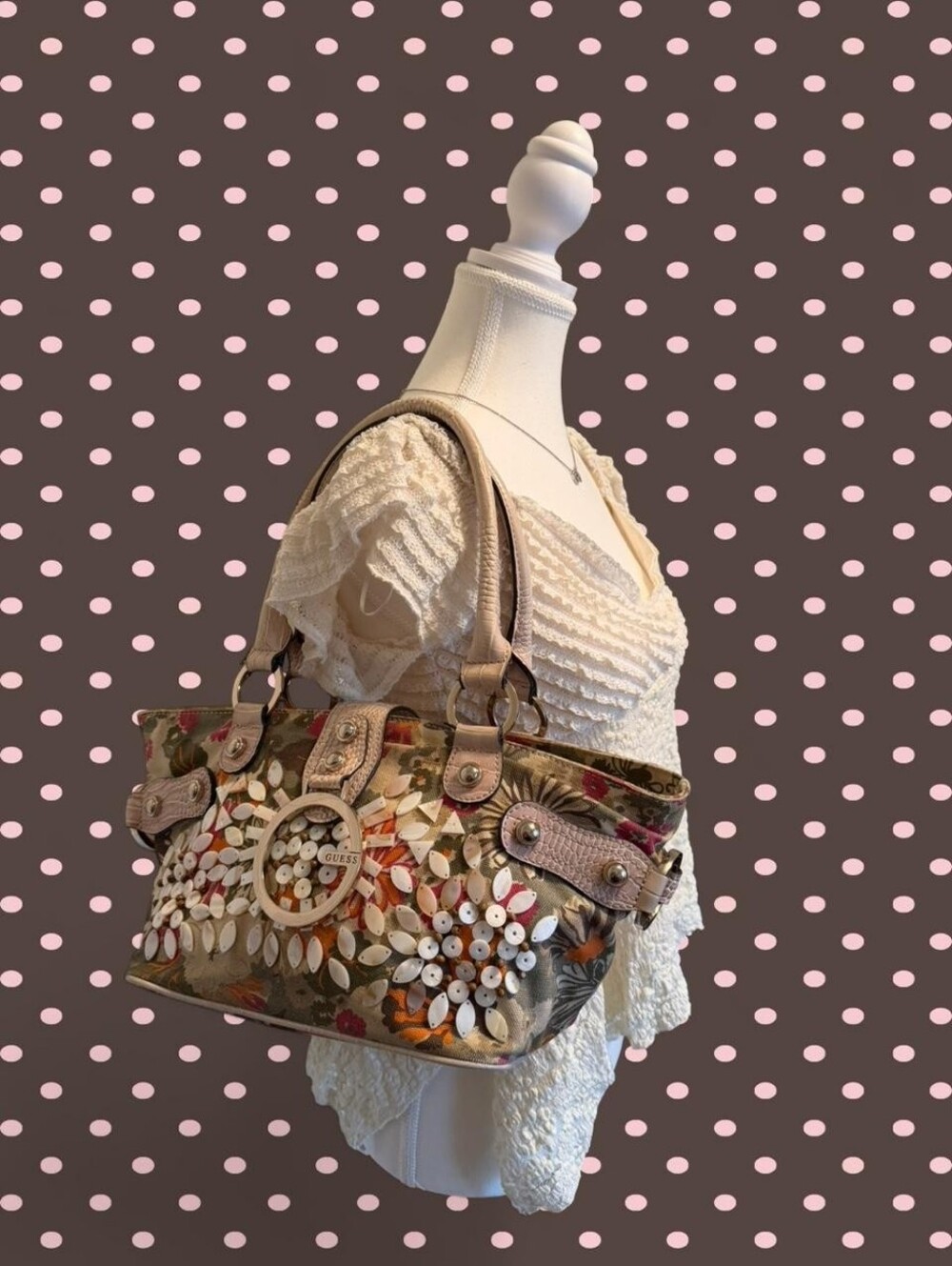 Y2K Guess Limited Edition Spring Floral Handbag 👜 💐